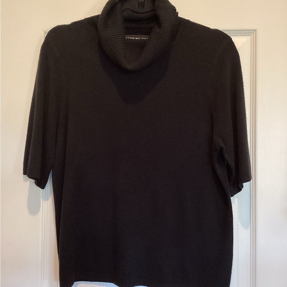 Josephine Chaus Black Cowl Neck Sweater